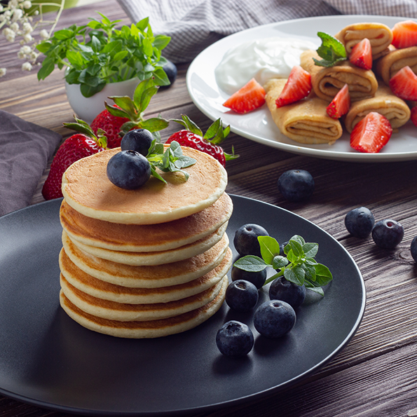 4-Cavity Mini Pancake & Crêpe Pan – Non-Stick, Ø 24 cm - Image 4