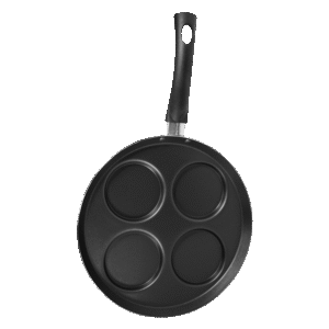 4-Cavity Mini Pancake & Crêpe Pan – Non-Stick, Ø 24 cm