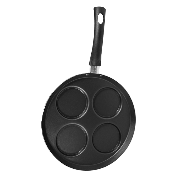 4-Cavity Mini Pancake & Crêpe Pan – Non-Stick, Ø 24 cm