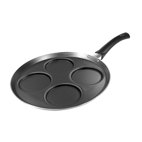 4-Cavity Mini Pancake & Crêpe Pan – Non-Stick, Ø 24 cm - Image 3